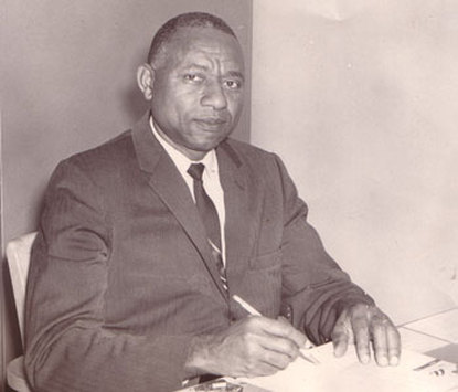 Mr. C. R. Steward in 1958, The first Principal of Oak Springs Elementary